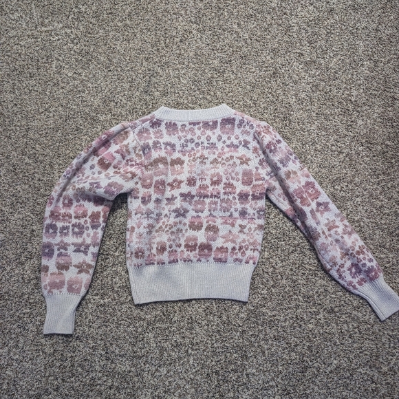 LoveShackFancy Kristen Pullover Sweater in Stardust Fantasy - Picture 10 of 14